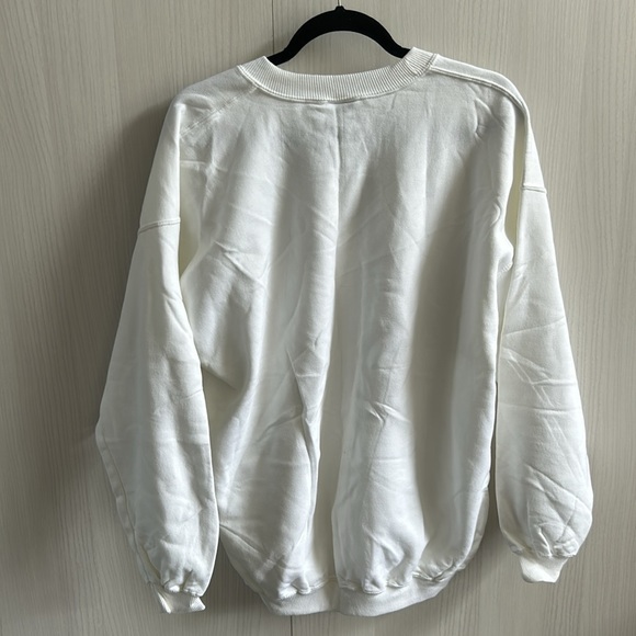 Vintage 90's Gildan Chinese Year of the Dragon Graphic White Sweater size XL - Picture 10 of 10